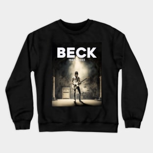 Jeff Beck No. 1: Rest In Peace 1944 - 2023 (RIP) Crewneck Sweatshirt